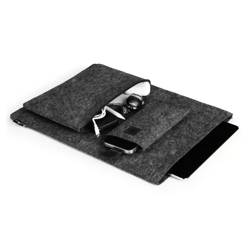 Dėklas-įmovos Durable Effect 41,7 cm 16,4 colio antracitinis 2 priekinės kišenės