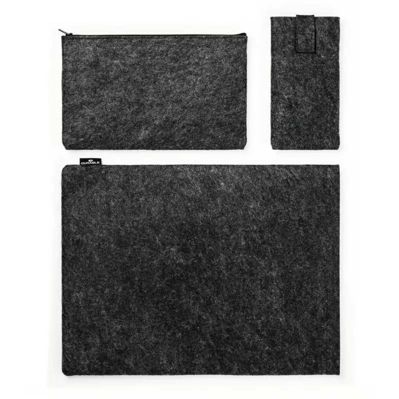 Dėklas-įmovos Durable Effect 41,7 cm 16,4 colio antracitinis 2 priekinės kišenės