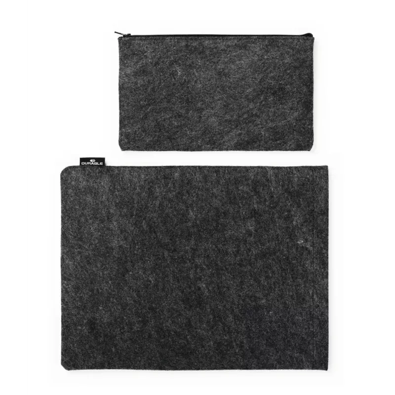 Nešiojamojo kompiuterio rankovė Durable Effect 33 cm 13 colių antracitinė 1 priekinė kišenė vienspalvė