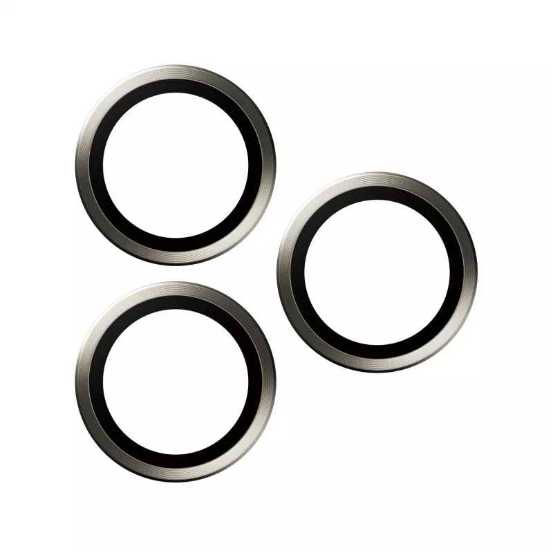 PanzerGlass ® Hoops® Metal Camera Lens Protector Natural iPhone 15 Pro | 15 Pro Max