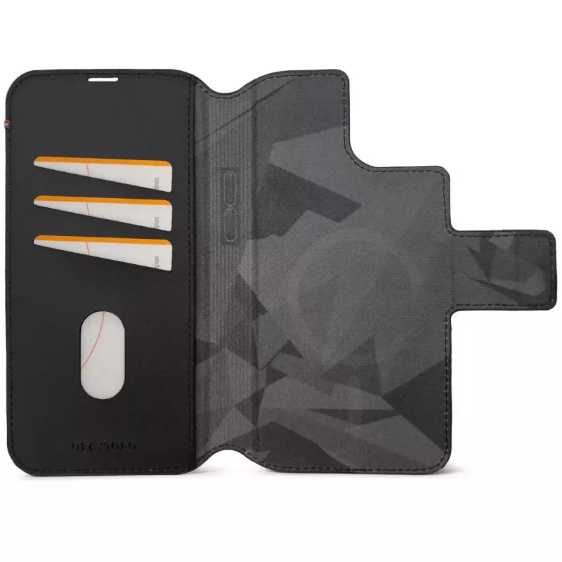 Dėklo tipo piniginė Decoded Modu Wallet iPhone 14 Plus 3 kortelių kišenės