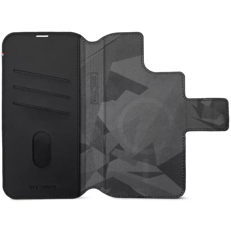 Dėklo tipo piniginė Decoded Modu Wallet iPhone 14 Plus 3 kortelių kišenės