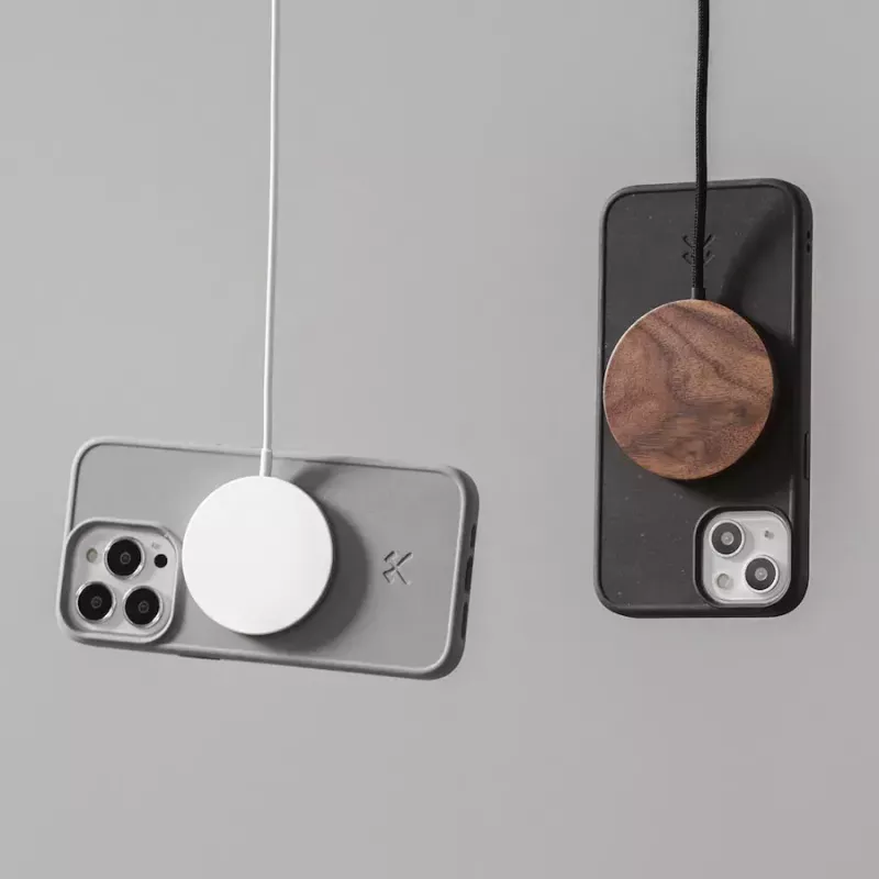 Woodcessories Bio Case MagSafe dėklas juodas skirtas iPhone 14 Pro