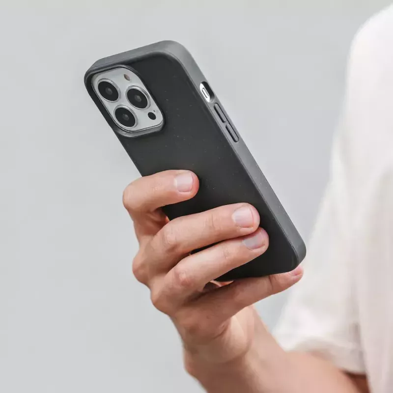 Woodcessories Bio Case MagSafe dėklas juodas skirtas iPhone 14 Pro