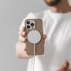 Woodcessories Bio Case MagSafe dangtelis taupe spalvos, skirtas iPhone 14 Pro