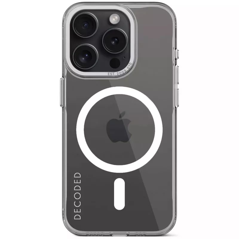 Dėklas Decoded D24IPO15PBCT2TT, skirtas iPhone 15 Pro 15,5 cm permatomas