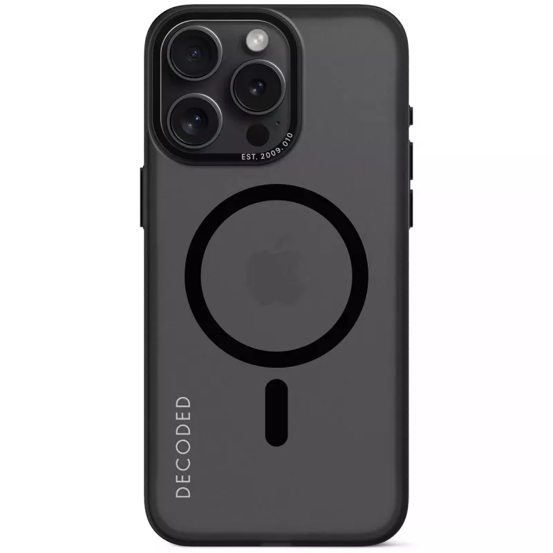 Dėklas Decoded iPhone 15 Pro Max 17 cm Juodas Permatomas