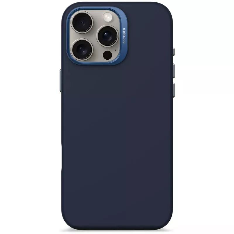 Decoded Silicone Case Cover Mėlynas iPhone 16 Pro Max 17,5 cm