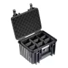Kietas dėklas B&W Cases Type 2000 juodas