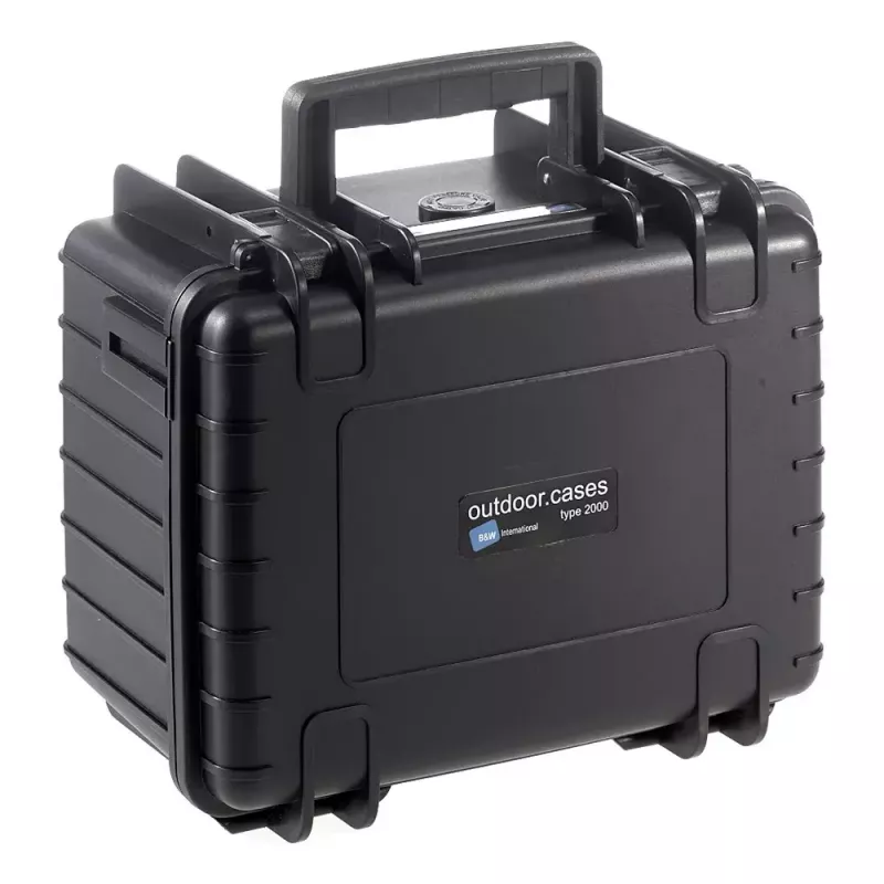 Kietas dėklas B&W Cases Type 2000 juodas