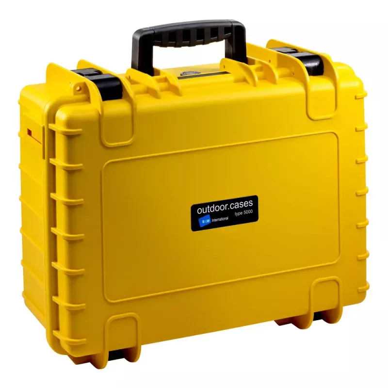 Kietas dėklas B&W Cases Type 5000 Geltonas