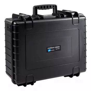 Kietas dėklas B&W Cases Type 6000 juodas