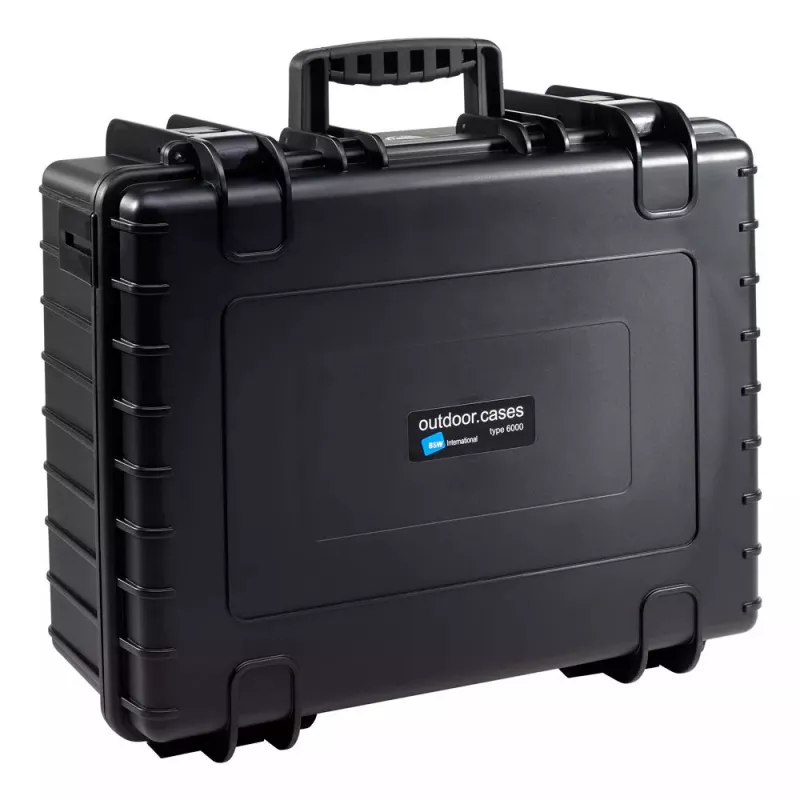 Kietas dėklas B&W Cases Type 6000 juodas