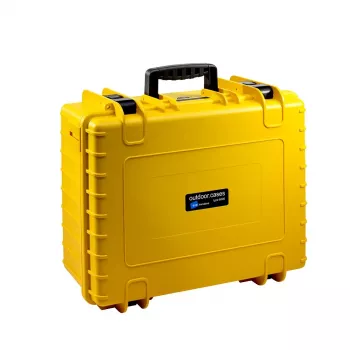 B&W Cases type 6000 Geltona Polypropylene Waterproof Shock Resistant