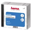 Hama CD dvigubas dėklas Standard, pakuotė 5 2 diskams, permatomas