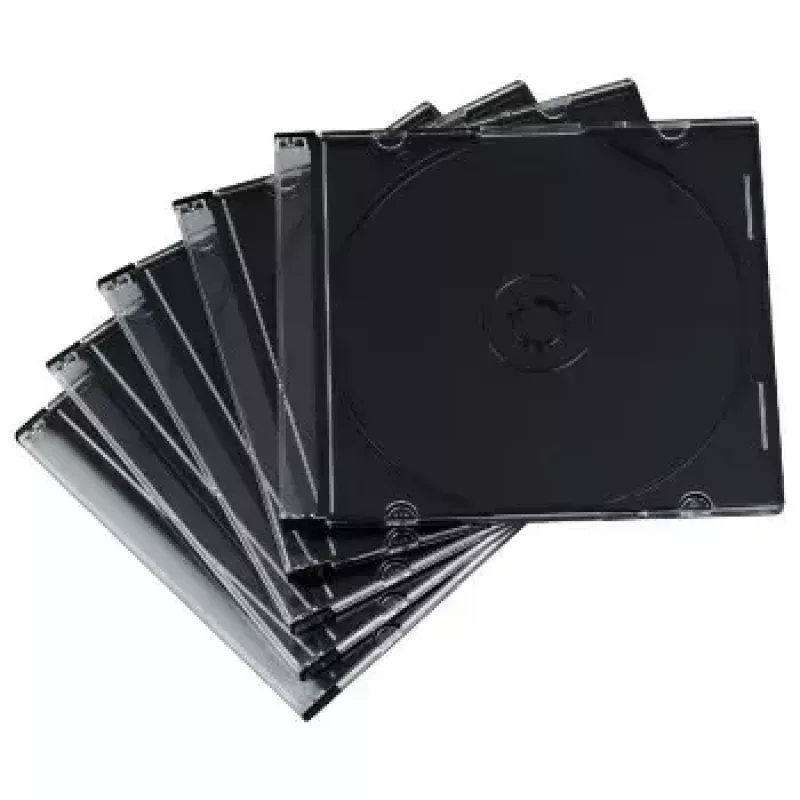CD plonas Jewel Case Hama 51269 50 vnt. pakuotė 1 diskui permatoma