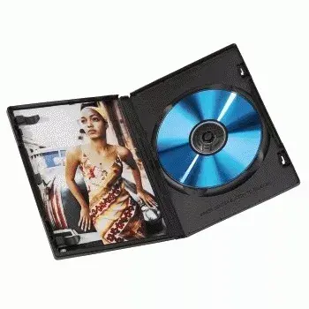 Hama 00051276 optinių diskų dėklas Jewel case 1 diskams Juoda