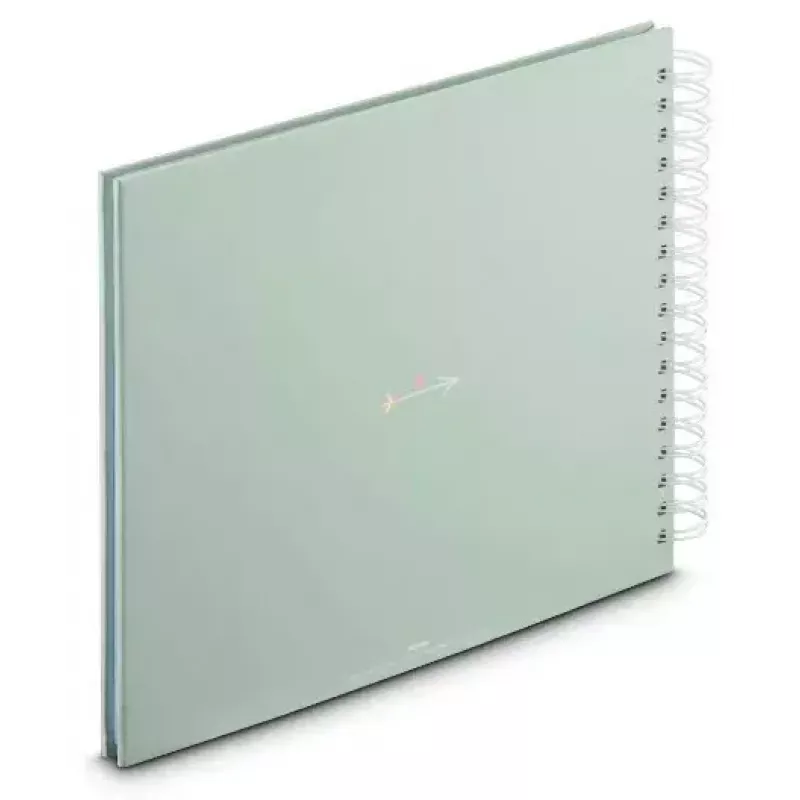 Hama Good Things nuotraukų albumas, žalias, 100 lapų, 10 x 15, spiralinis įrišimas