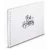 Hama Good Things nuotraukų albumas, baltas, 100 lapų, 10 x 15, spiralinis įrišimas