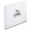 Hama Good Things nuotraukų albumas, baltas, 100 lapų, 10 x 15, spiralinis įrišimas