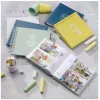Hama Good Things nuotraukų albumas mėlynas 100 lapų 10 x 15 spiralinis įrišimas