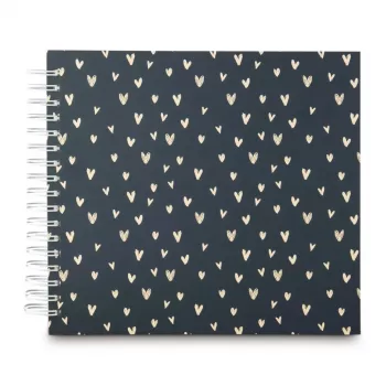 Hama Lovely nuotraukų albumas, mėlynas, 100 lapų, 10 x 15 cm, spiralinis įrišimas