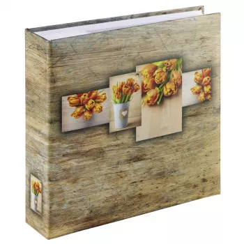 Hama Rustico nuotraukų albumas Oranžinis 100 lapų 10 x 15