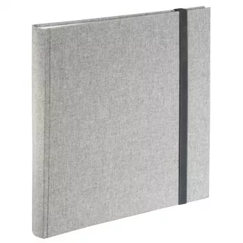 Hama Tessuto nuotraukų albumas Pilkas 240 lapų 10 x 15 cm