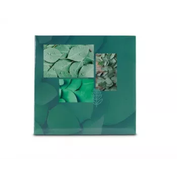 Hama Singo II nuotraukų albumas žalias 100 lapų knyginis įrišimas