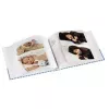 Hama Tim nuotraukų albumas mėlynas, baltas 200 lapų 10 x 15