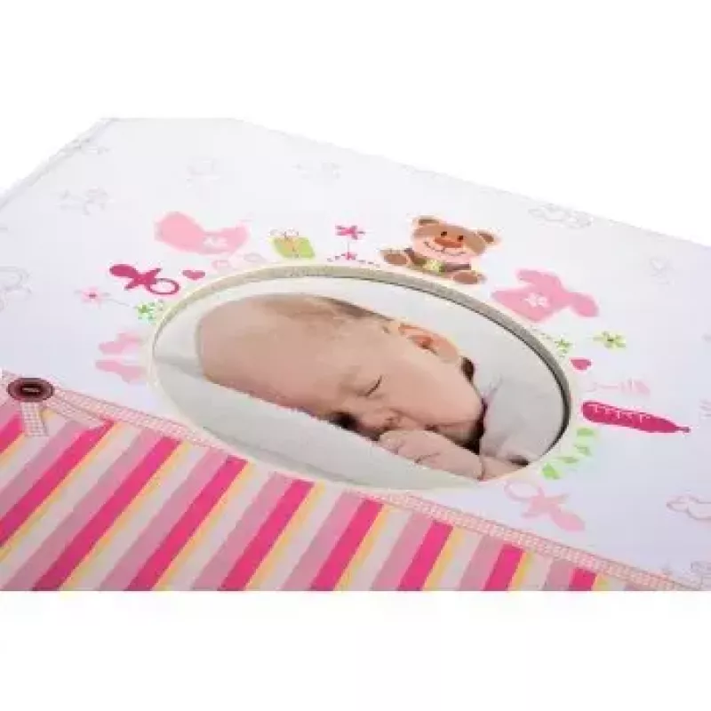 Hama Moni nuotraukų albumas Rožinė, Balta 200 lapų 10 x 15