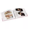 Hama Moni nuotraukų albumas Rožinė, Balta 200 lapų 10 x 15