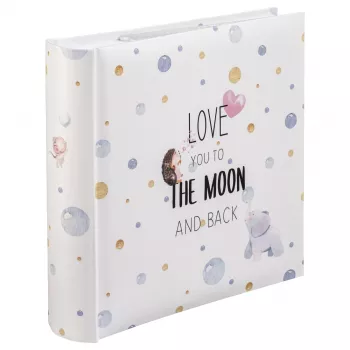 Hama To The Moon nuotraukų albumas Daugiaspalvis 200 lapų 10 x 15 cm