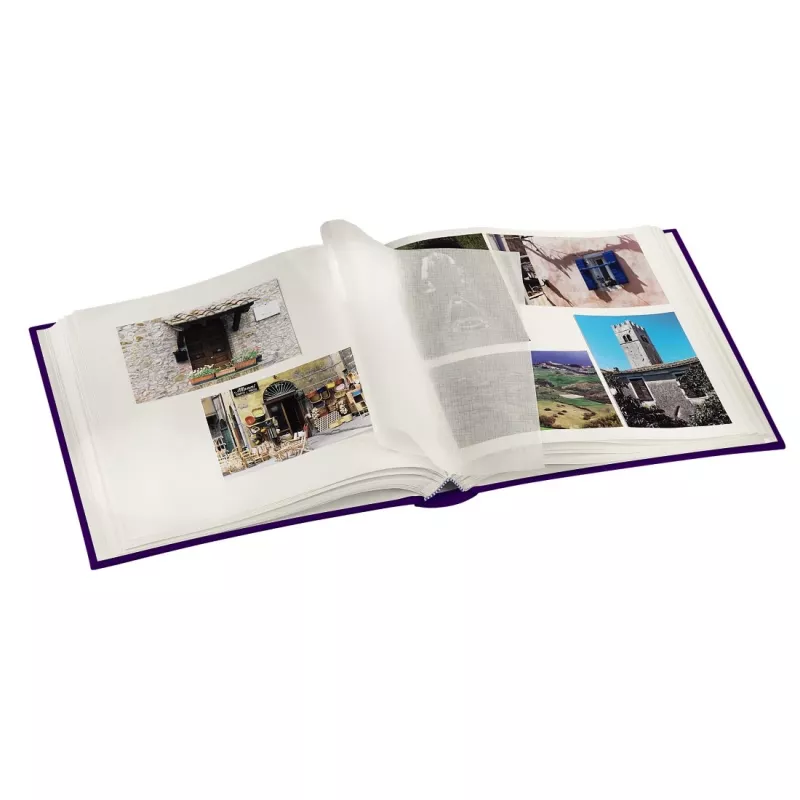 Hama Susi Trend nuotraukų albumas smėlio, rožinė, violetinė, turkio spalvų 100 lapų 10 x 15 cm