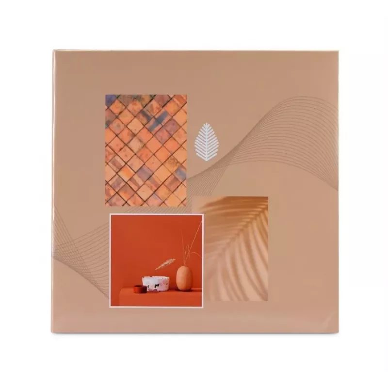 Hama Singo II nuotraukų albumas Terracotta 100 lapų Knyginis įrišimas
