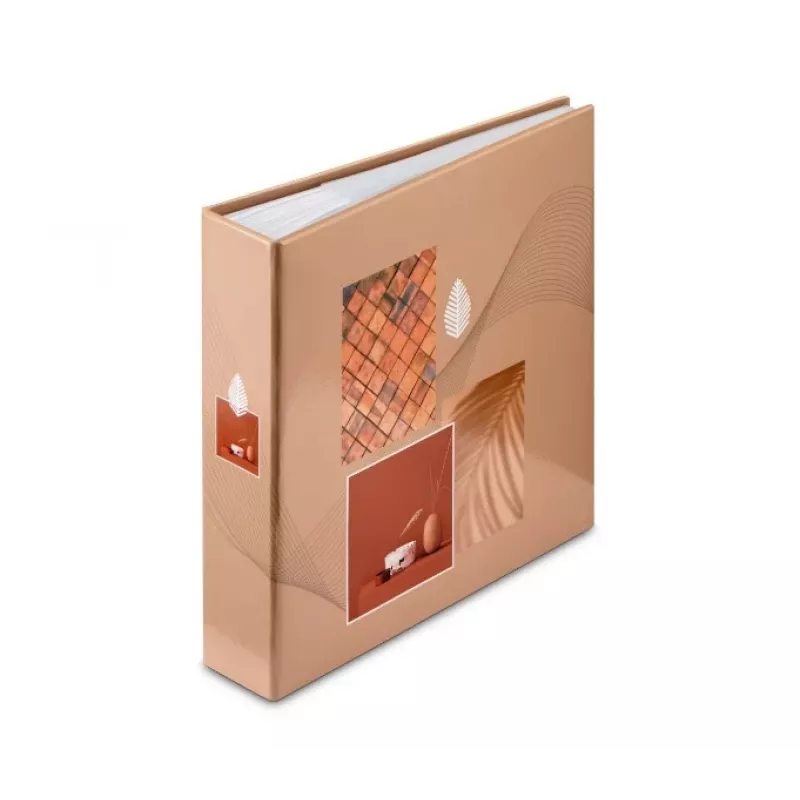 Hama Singo II nuotraukų albumas Terracotta 100 lapų Knyginis įrišimas