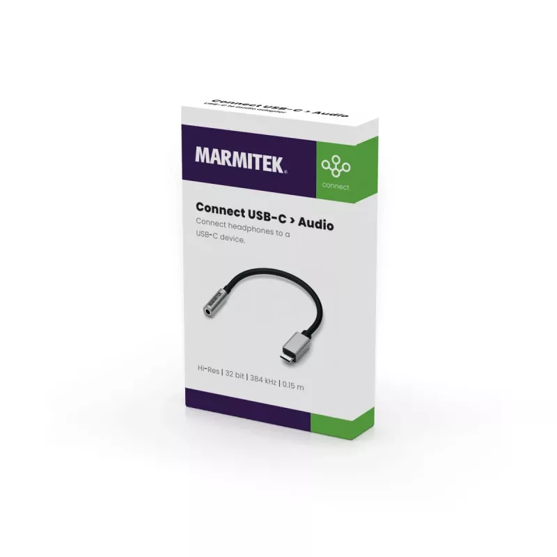 Marmitek Connect USB-C > Audio 8374 adapteris garso įrenginiams