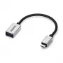 USB laidas Marmitek 08375 0,15 m USB 3.2 Gen 1 USB C USB A juoda sidabro