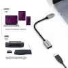 USB laidas Marmitek 08375 0,15 m USB 3.2 Gen 1 USB C USB A juoda sidabro