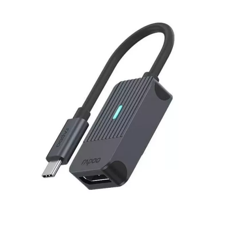 Kabelis USB Type-C į DisplayPort Rapoo UCA-1005 0,15 m juodas