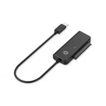 Conceptronic ABBY USB-C į SATA adapteris, juoda, Kinija, 32 mm, 12 mm, 65 mm, 22 g