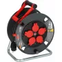 Kabelio ritė Brennenstuhl 9231250100 5 kintamosios srovės lizdai 25 m juoda, raudona