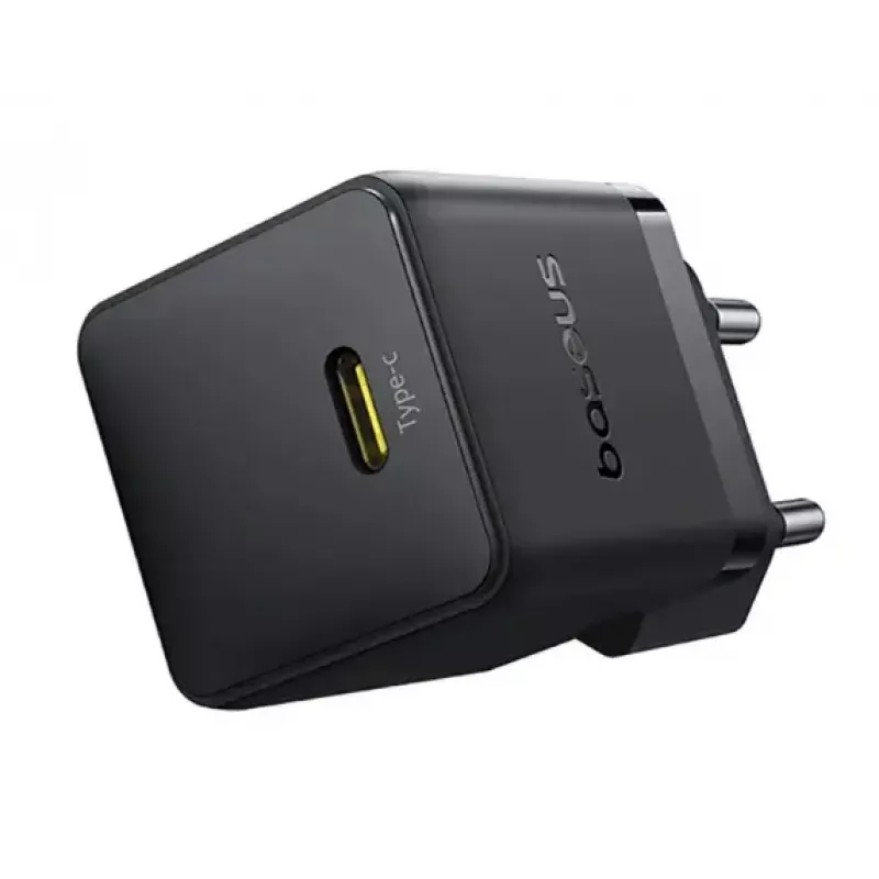 Įkroviklis Baseus Palm Universal Juoda AC, 30 W, USB-C PD, vidaus, universalus suderinamumas