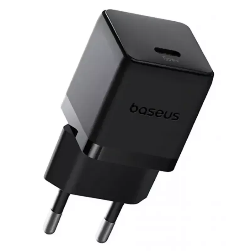 Įkroviklis Baseus Palm Universal Juoda AC, 30 W, USB-C PD, vidaus, universalus suderinamumas