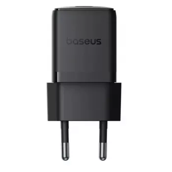 Įkroviklis Baseus Palm Universal Juoda AC, 30 W, USB-C PD, vidaus, universalus suderinamumas