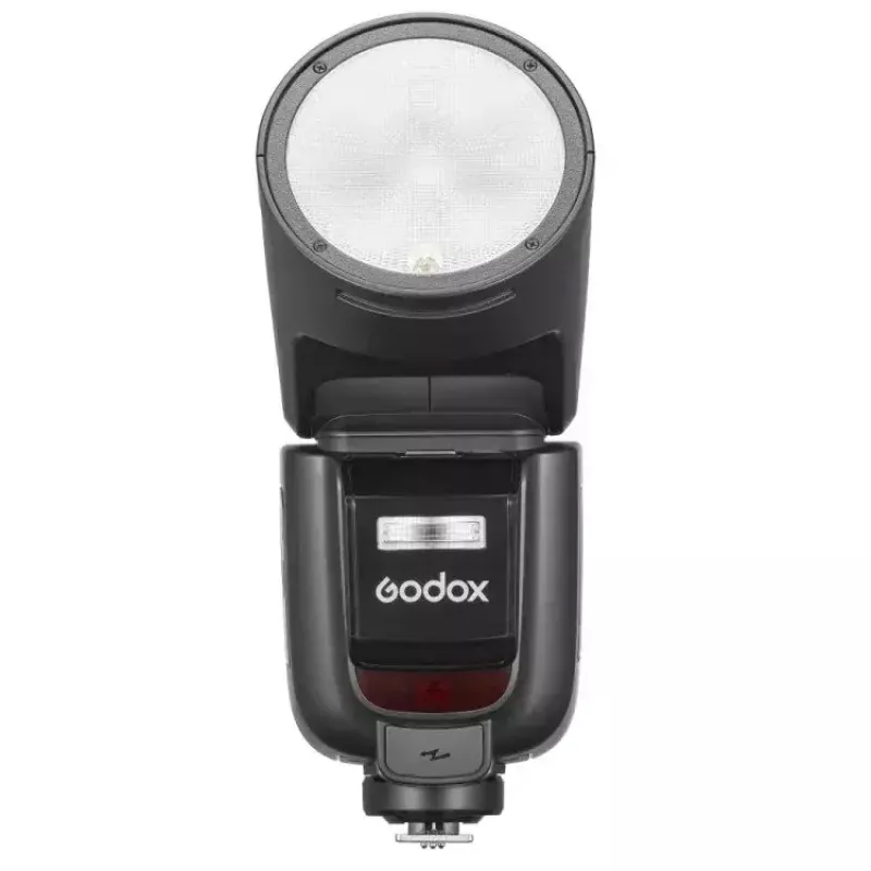 Godox V1Pro TTL Li-ion apvalios galvutės blykstė, skirta Fuji, su 1,5 s įkrovimo laiku