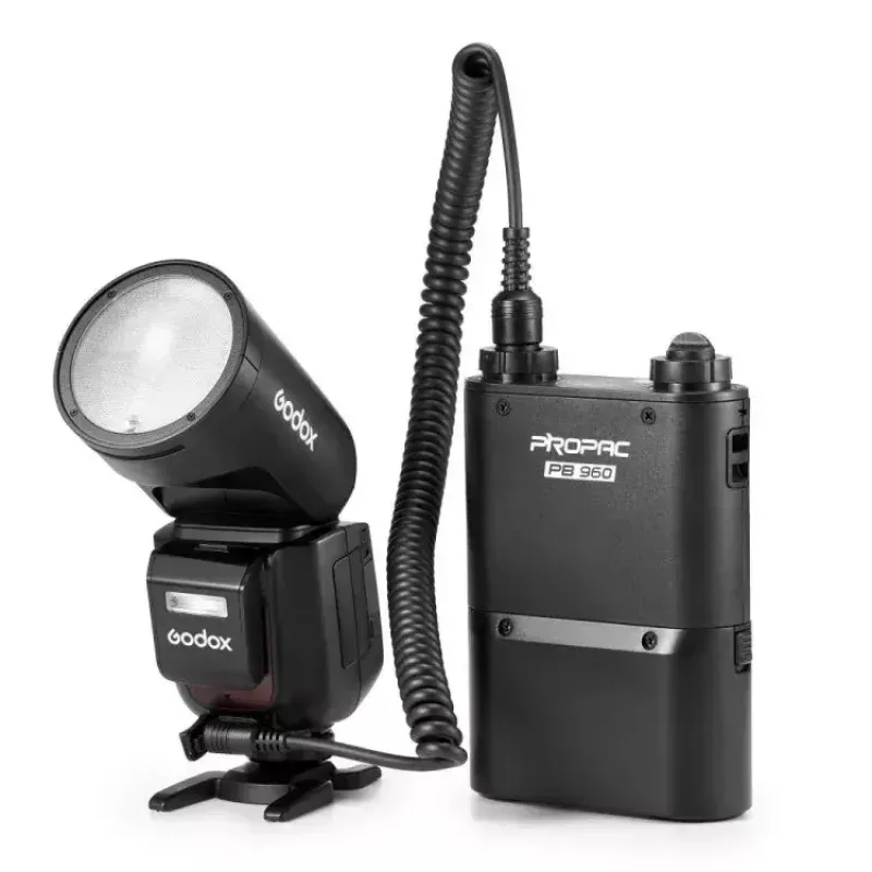 Godox V1Pro TTL Li-ion apvalios galvutės blykstė, skirta Fuji, su 1,5 s įkrovimo laiku