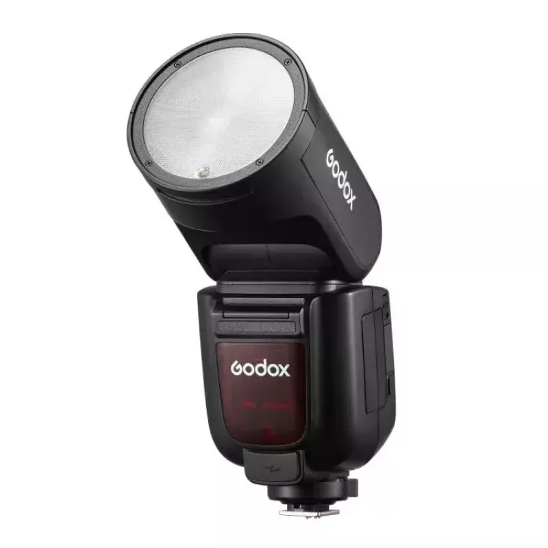 Godox V1Pro TTL Li-ion apvalios galvutės blykstė, skirta Fuji, su 1,5 s įkrovimo laiku