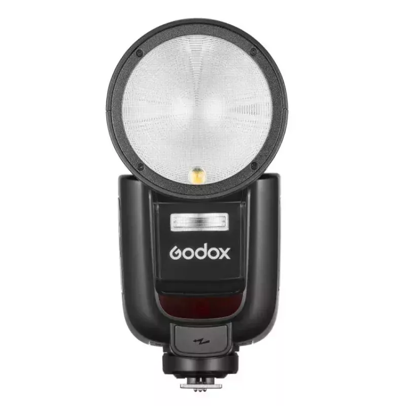 Godox V1Pro TTL Li-ion apvalios galvutės blykstė, skirta Fuji, su 1,5 s įkrovimo laiku