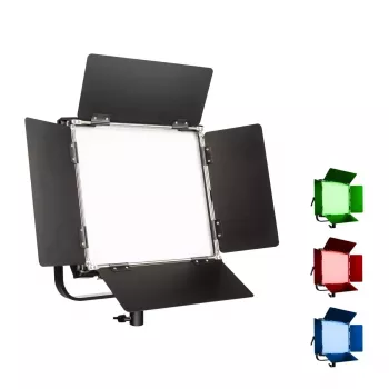 Walimex Rainbow 50 W LED šviestuvas, juodas, aliuminis, plastikas, 50000 val.